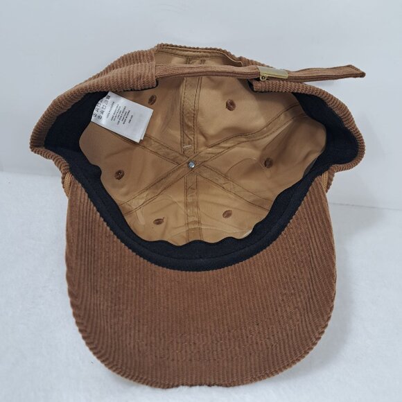 Harpoon IPA Brewery &‎ Beer Baseball Cap Hat Brown Corduroy New England NEW - Picture 6 of 8